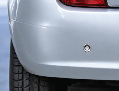 Bumper after dent repair