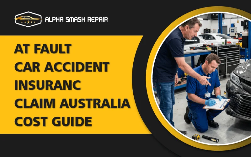 At Fault Car Accident Insurance Claim Australia Cost Guide